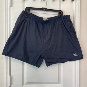 Baja Navy Blue Swim Trunks 2XL 100% Cotton Shell 100% Polyester Lined Summer